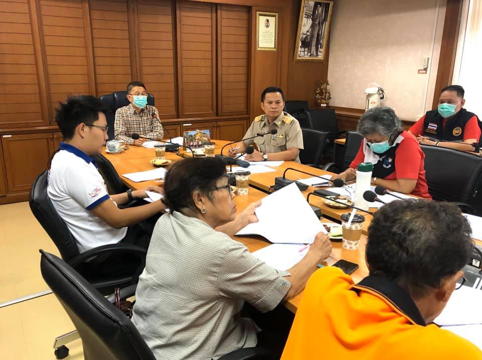 นายวรวิทย์ ศุภโชคชัย นายกเทศมนตรีนครระยอง เป็นประธานการประชุมคณะกรรมการบริหาร